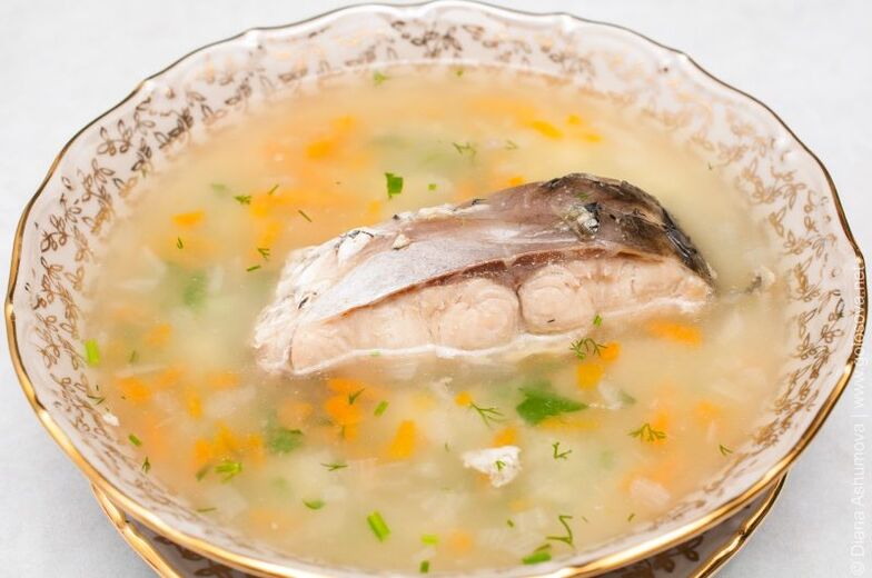 6 petals of fish soup for diet