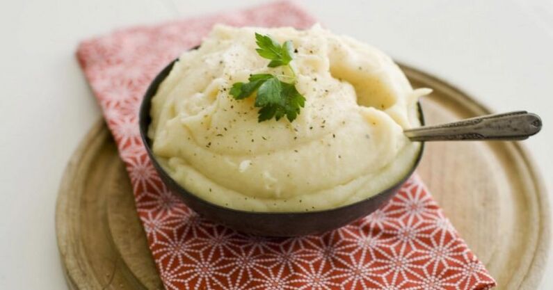 6 petals of mashed potatoes for diet